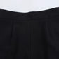 Ensemble femme sans manches col V asymétrique – pantalon large taille haute