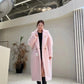 Manteau Teddy Bear Femme – Laine d’Alpaga Oversize, Chaud & Doux, Style Classique Décontracté Hiver