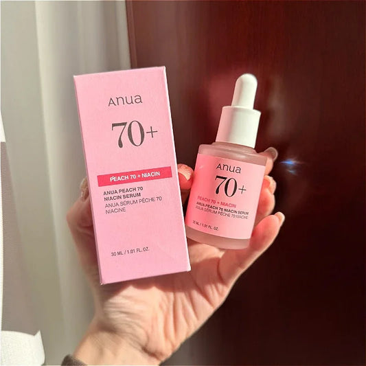 Anua Peach – Essence Réparatrice & Hydratante à la Niacinamide, Éclat Doux – 30ml