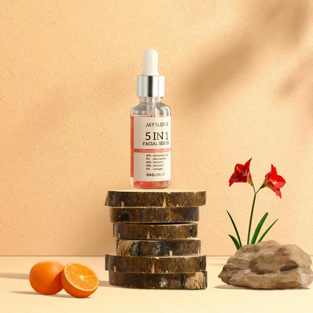 SEOUL 1988 Sérum Coréen – Hydratant, Éclaircissant, Vitamine C & Acide Hyaluronique, Anti-Taches & Réducteur de Pores