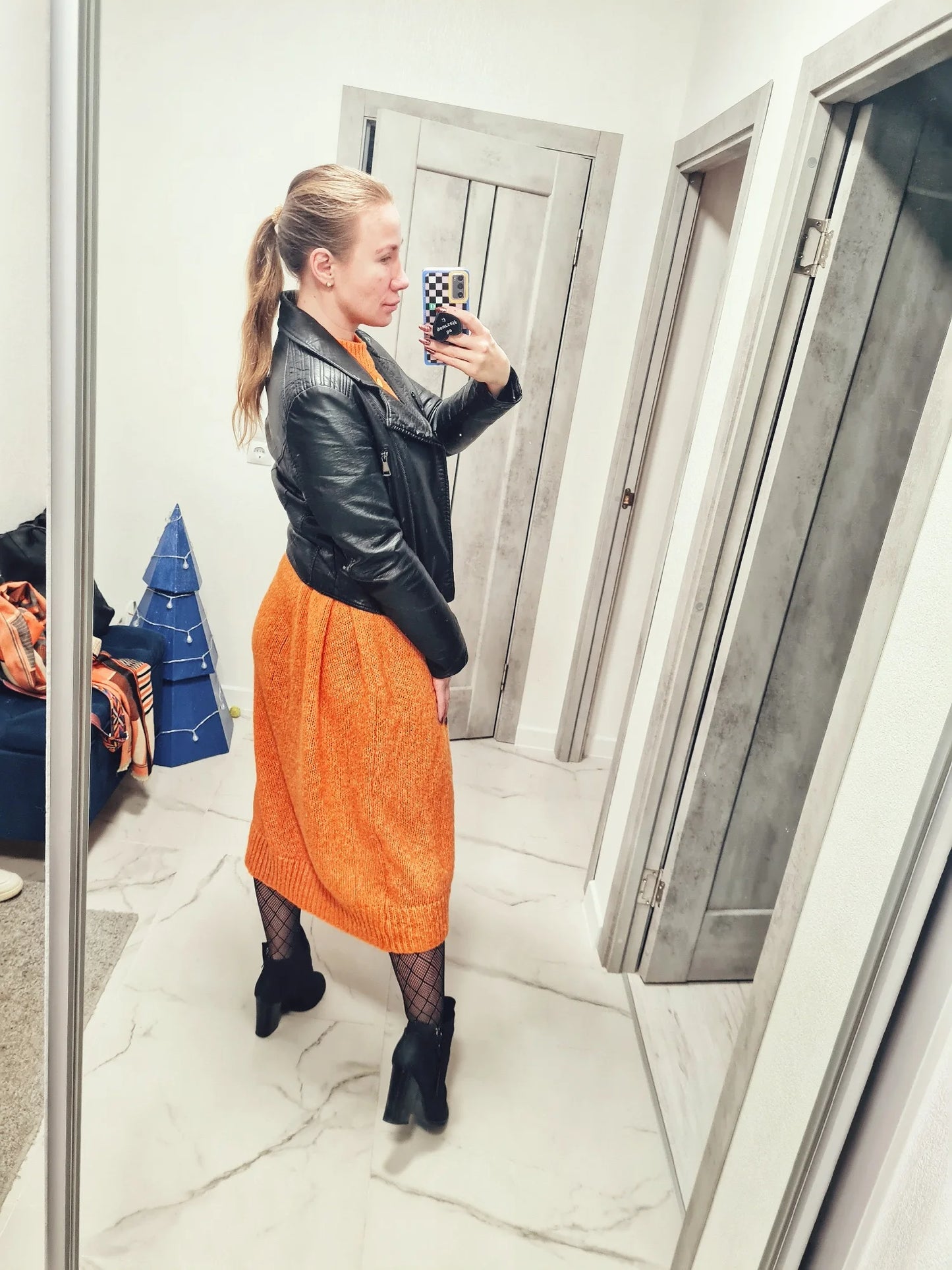 Robe Pull Longue Femme – Tricot Épais Vintage Oversize Chaud pour Automne & Hiver | F-laglam