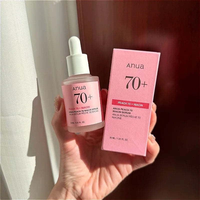 Anua Peach – Essence Réparatrice & Hydratante à la Niacinamide, Éclat Doux – 30ml