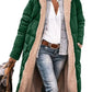 Manteau Long Femme Hiver – Veste Chaude en Laine & Polaire avec Capuche, Style Casual Chic | F-laglam.