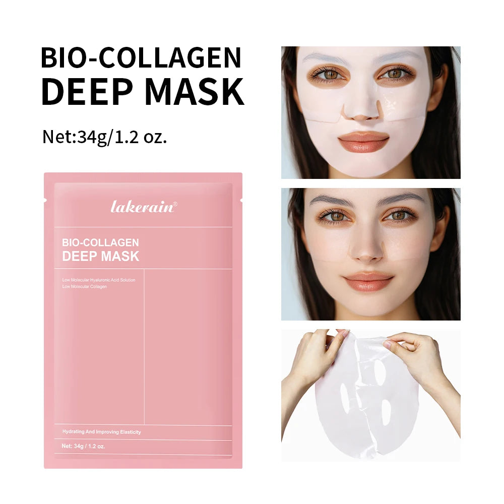 Masque visage coréen au collagène – effet liftant et hydratant nuit