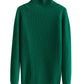 Pull Femme en Laine Mérinos 100 % – Col Roulé Tricoté Cachemire Automne Hiver