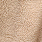 Manteau femme chaud en fausse fourrure shearling, style vintage ceinturé.