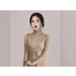 Robe Pull Longue Femme – Tricot Élastique Ajusté Style Coréen Élégant Automne Hiver.