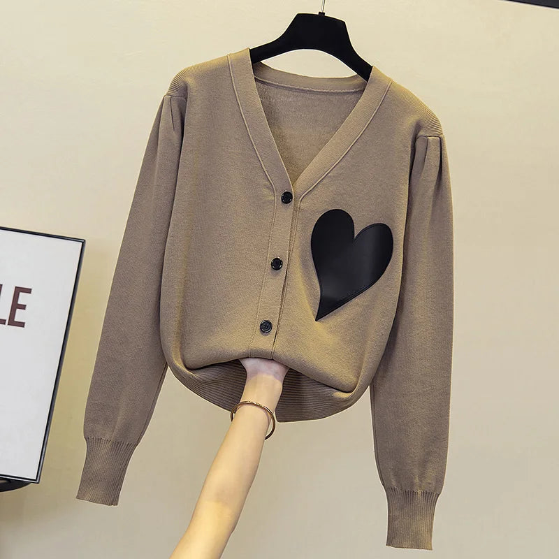 Pull Femme Cachemire Manches Courtes – Style Coréen Loose O-Neck Printemps Été | F-laglam.