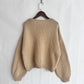 Cardigan Femme Élégant – Tricot Uni avec Lacet, Col Rond, Style Simple Chic |