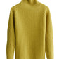 Pull Femme en Laine Mérinos 100 % – Col Roulé Tricoté Cachemire Automne Hiver