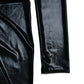 Élégante robe maxi métallisée pour femme, col en V sexy, manches longues, fronces flatteuses et fente haute. Parfaite pour les soirées, clubs ou événements chics. Style glamour et féminin.