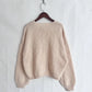 Cardigan Femme Élégant – Tricot Uni avec Lacet, Col Rond, Style Simple Chic |