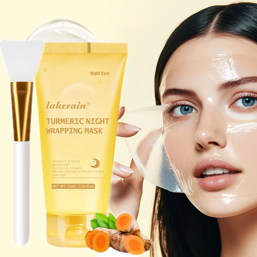 Masque visage coréen au collagène – effet liftant et hydratant nuit