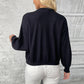 Cardigan Femme Blanc Élégant – Tricot Chic à Perles, Manches Longues Automne Hiver.