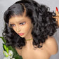Perruque lace front 13x4 ondulée bouclée – cheveux humains 250% densité sans colle