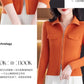 Cardigan Court Femme à Fermeture Zippée – Tricot Uni Col Revers Style Coréen Printemps Automne 2025.