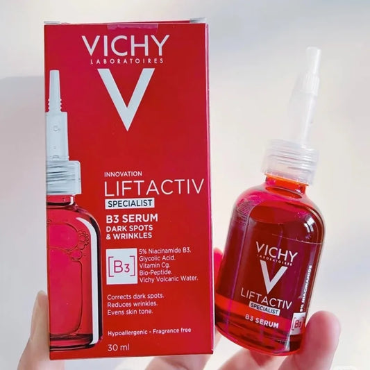 Vichy – Sérum Rajeunissant 16% Vitamine C + Acide Hyaluronique, Crème Réparatrice à l’Acide Salicylique, Hydratation et Réparation de la Barrière Cutanée