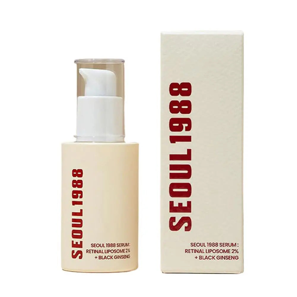 SEOUL 1988 Sérum Coréen – Hydratant, Éclaircissant, Vitamine C & Acide Hyaluronique, Anti-Taches & Réducteur de Pores