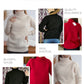 Pull Femme en Laine Mérinos 100 % – Col Roulé Tricoté Cachemire Automne Hiver.