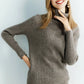 Pull Femme en Laine Mérinos 100 % – Col Roulé Tricoté Cachemire Automne Hiver