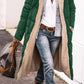 Manteau Long Femme Hiver – Veste Chaude en Laine & Polaire avec Capuche, Style Casual Chic | F-laglam.