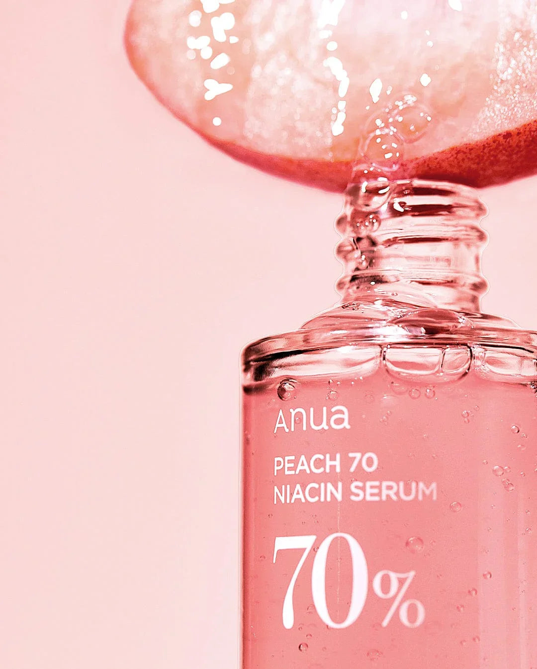 Anua Peach 70 – Coffret 3 Pièces Essence Visage à la Niacinamide, Éclat & Hydratation – Soin Coréen 30ml