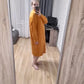 Robe Pull Longue Femme – Tricot Épais Vintage Oversize Chaud pour Automne & Hiver | F-laglam