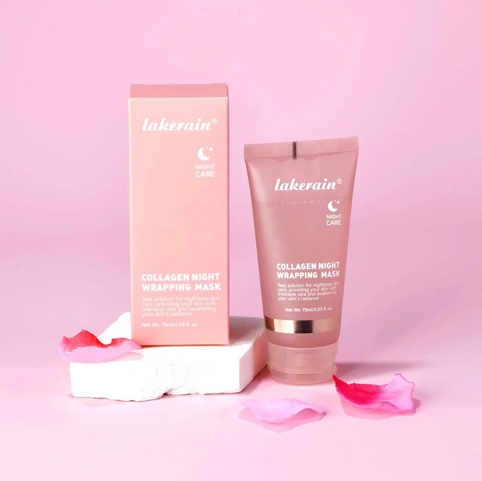 Masque visage coréen au collagène – effet liftant et hydratant nuit