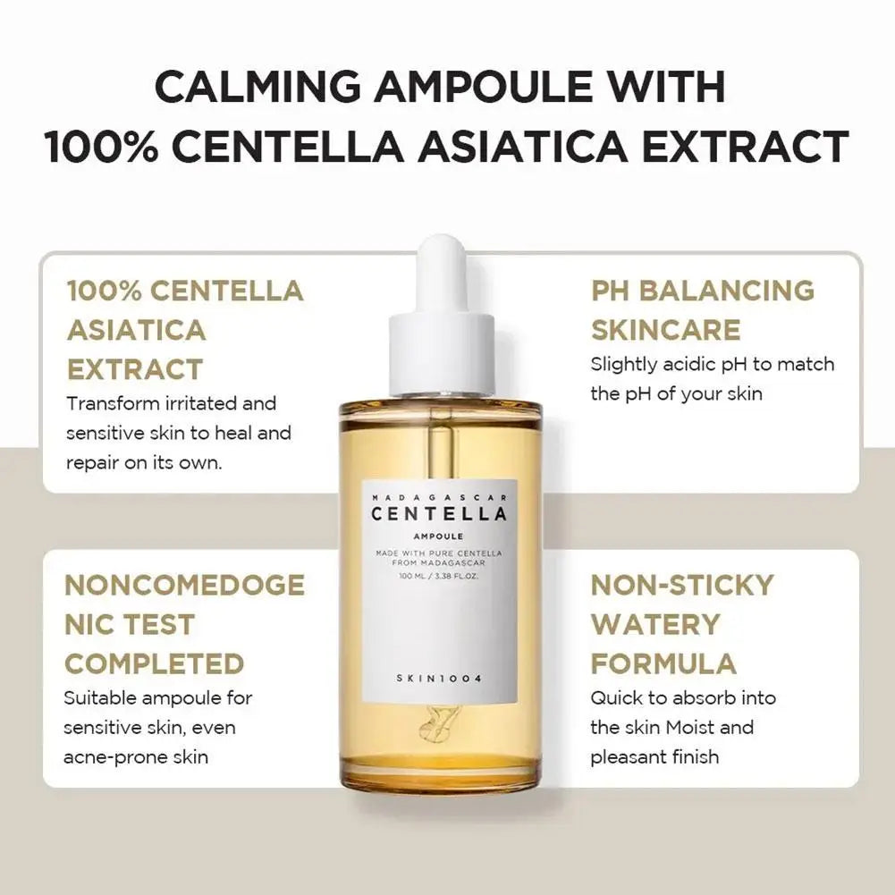 Sérum & Tonique Centella Asiatica – Soin Coréen Éclat, Hydratation, Réduction des Pores & Anti-Acné