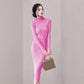 Robe Pull Longue Femme – Tricot Élastique Ajusté Style Coréen Élégant Automne Hiver.
