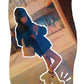 Baskets Compensées Femme en Toile – Style Skateboard, Lacets, Mode Décontractée et Extérieure