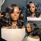 Perruque lace front 13x4 ondulée bouclée – cheveux humains 250% densité sans colle