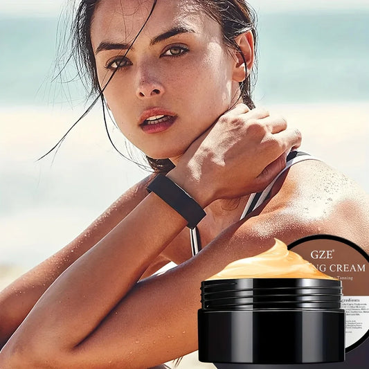 Crème autobronzante GZE été – éclat naturel visage et corps