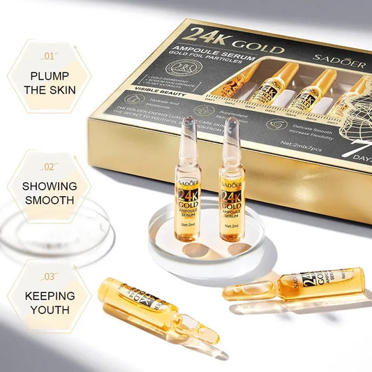 Ampoule Essence | Vitamin C Serum for Face Moisturizing Brightens Skin Repair Smooth Facial Essence Serum Facial Care Skincare