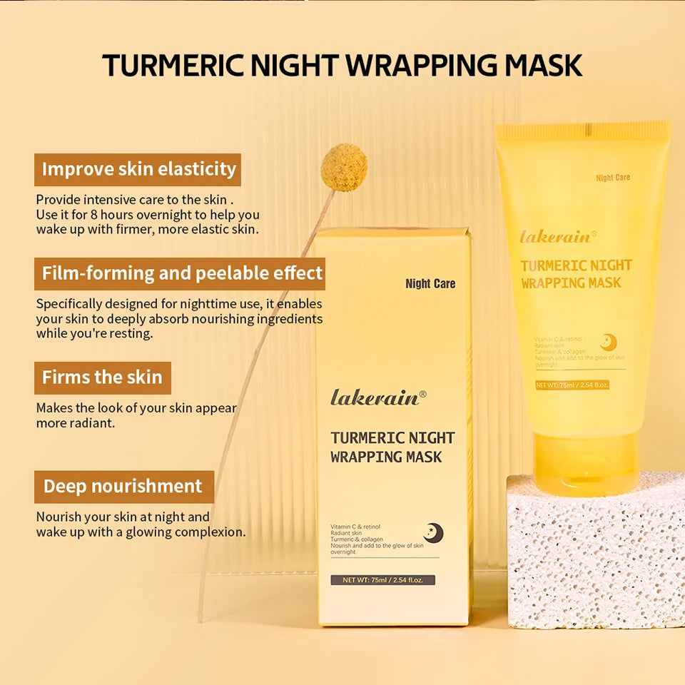 Masque visage coréen au collagène – effet liftant et hydratant nuit