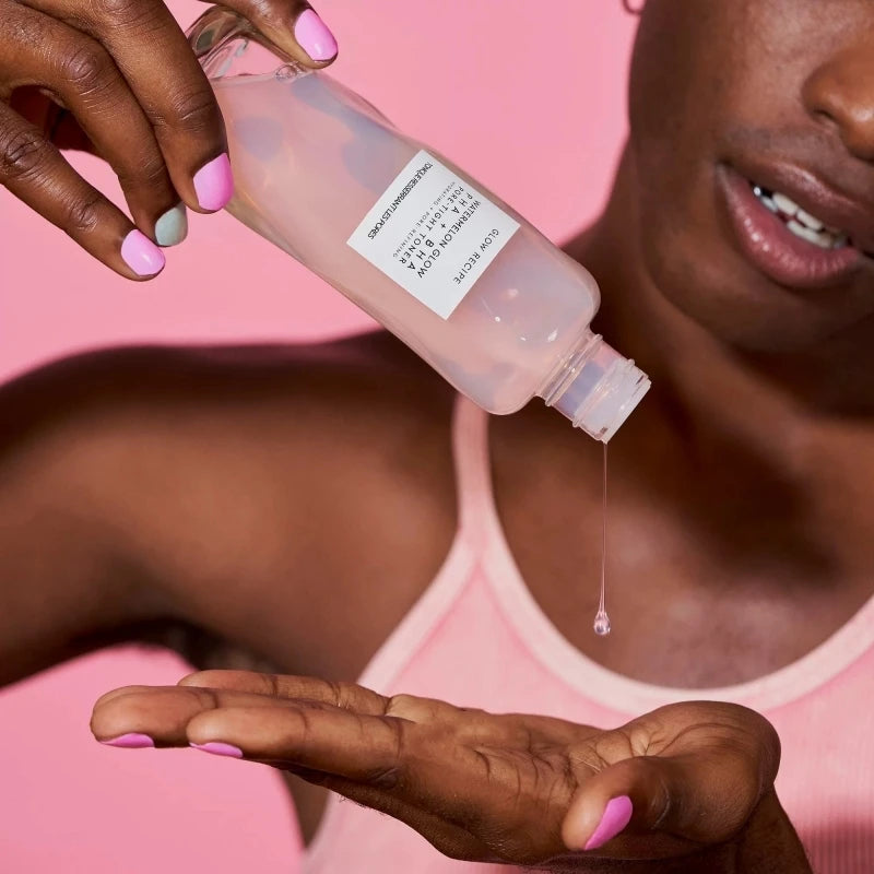Tonique Visage Pastèque PHA + BHA 150ml – Soin Coréen, Réducteur de Pores, Acide Hyaluronique, Exfoliant Doux Raffermissant