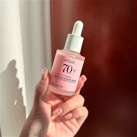 Anua Peach – Essence Réparatrice & Hydratante à la Niacinamide, Éclat Doux – 30ml