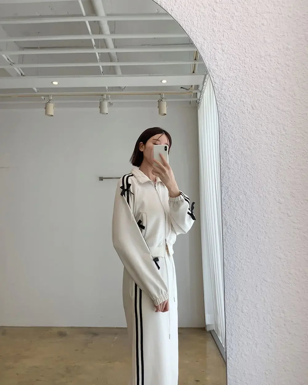 Ensemble Femme Coréen Chic – Manteau Long Manches Longues & Robe Mini Droite, Style Casual Élégant Automne.