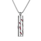 Aromatherapy Pendant Perfume Bottle Essential Oil Titanium Steel.