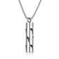 Aromatherapy Pendant Perfume Bottle Essential Oil Titanium Steel.