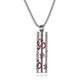 Aromatherapy Pendant Perfume Bottle Essential Oil Titanium Steel.