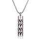 Aromatherapy Pendant Perfume Bottle Essential Oil Titanium Steel.