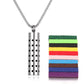 Aromatherapy Pendant Perfume Bottle Essential Oil Titanium Steel.