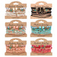 Bohemian Handmade Beads Bracelet Set For Women Summer Colorful Beaded Chain Bangle Men Boho Jewelry Accessories Stone Beads Chain Handmade Bangle Female Fashion Party Jewelry Gift.