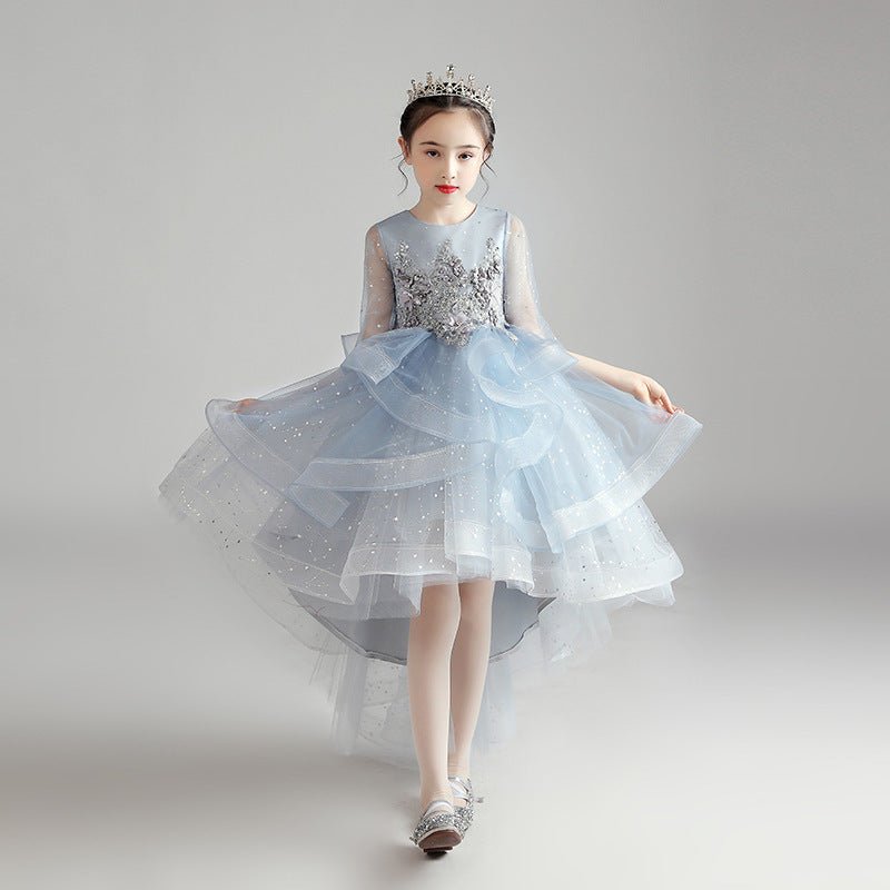 Children Dress Princess Dress Girl Girl Host Evening Dress.