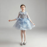 Children Dress Princess Dress Girl Girl Host Evening Dress.