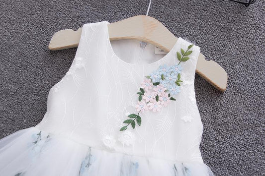 Children Super Westernstyle Baby Princess Dress.