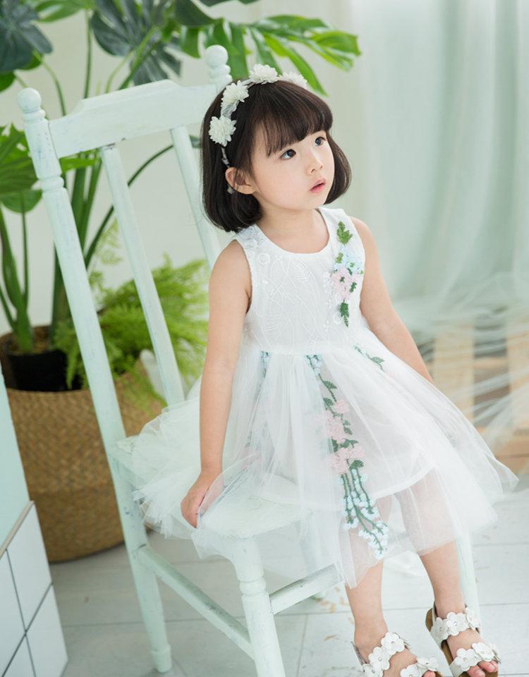 Children Super Westernstyle Baby Princess Dress.