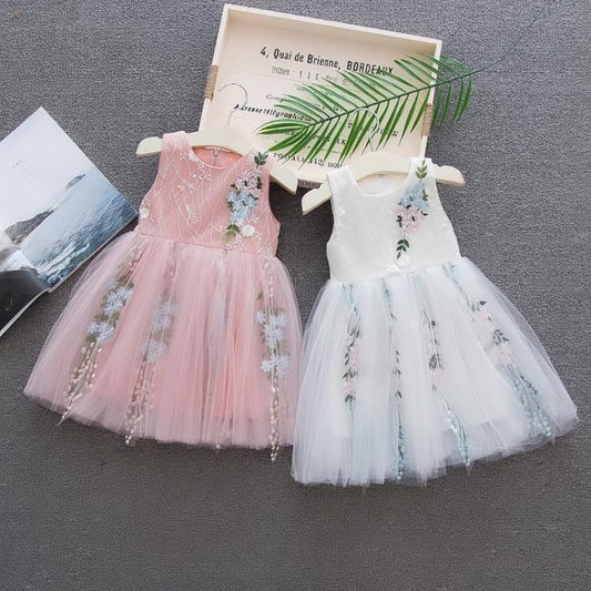 Children Super Westernstyle Baby Princess Dress.