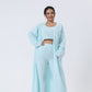 Cozy Pajama Set, 3 Piece Lounge Set, Cute Loungewear, Warm Suit Sets, Matching Set, Lounge Set, 3 Piece Pant Sets, Women Winter Dress.